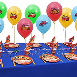 10 Kişilik World Of Cars Ekonomik Set