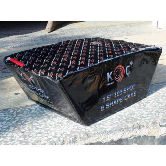 100'lük 1.5 İnç Büyük Çapraz S veya Z Batarya