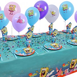 10 Kişilik Sponge Bob Mini Set