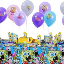 10 Kişilik Sponge Bob Party Mini Set