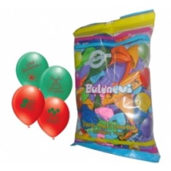 12 İnç 1+1 İyiki Doğdun Baskılı Karışık Pastel Renk Balon