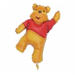14 inç Winnie The Pooh Body Folyo Balon