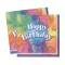 16 Adet 33X33 Santim Brilliant Birthday Lunch Kağıt Peçete