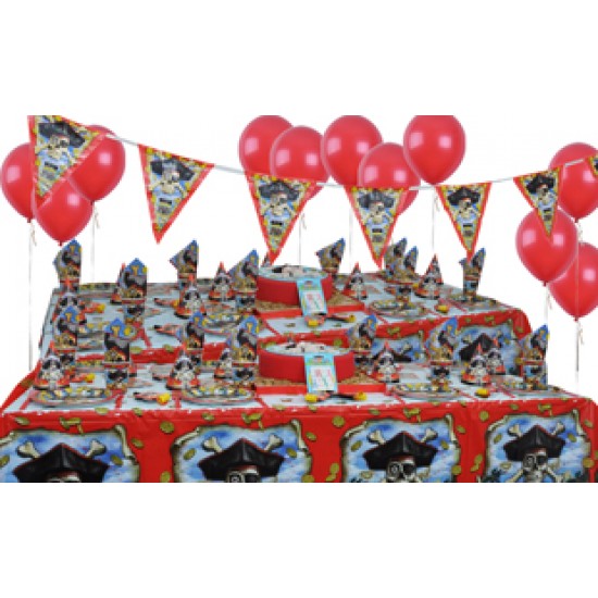 16 Kişilik Pirate Bounty Süper Set