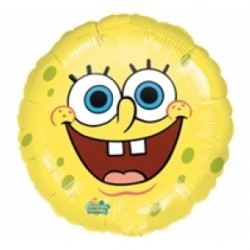 18 inç Sponge Bob Smiles Folyo Balon