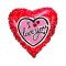 18 inç Love Hearts I Love You Folyo Balon