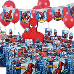 20 Kişilik Spiderman Lüks Set