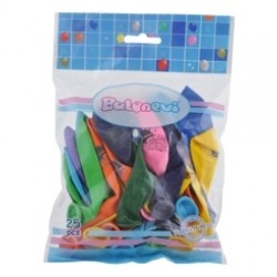 25li 4+1 Dora Baskılı Pastel Renk Balon
