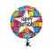 28 inç Happy Birthday Faces Müzikli Folyo Balon