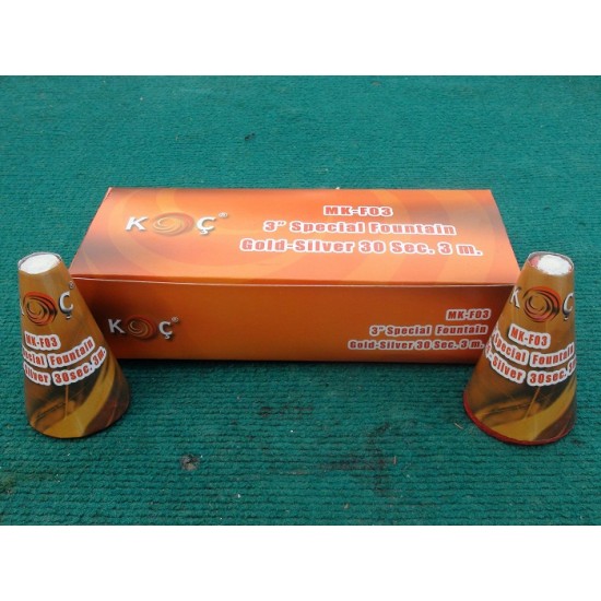 3 inç 30 Sn. Dumansız Gold Volkan