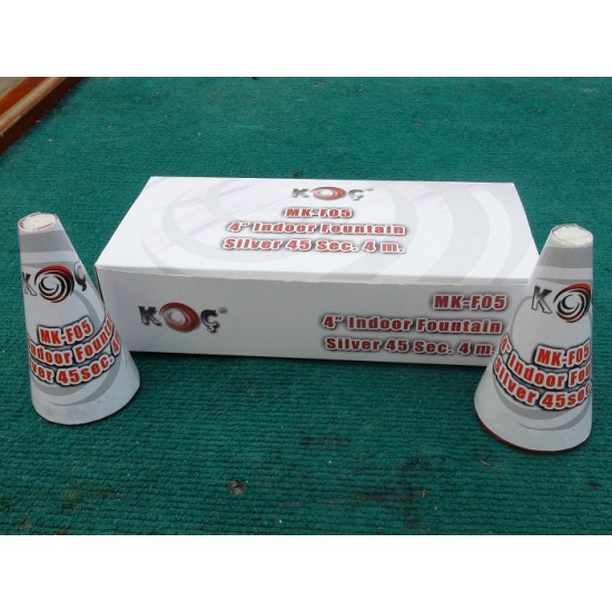 4 inç 45 Saniye İç Mekan Silver Volkan