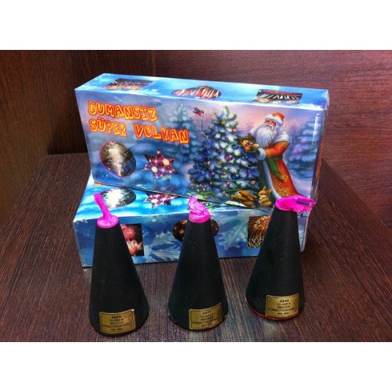 4 inç 45 saniye 4 metre dumansız süper volkan