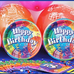 8 Kişilik Brilliant Birthday 18 Yaş Ekonomik Set