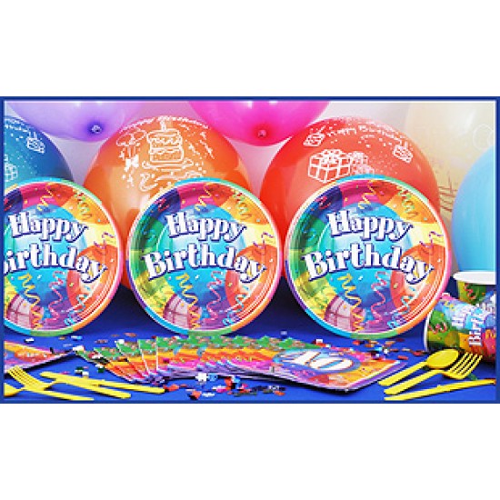 8 Kişilik 40 Yaş Brilliant Birthday Mini Set