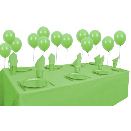 8 Kişilik Açık Yeşil Pastel Mini Set