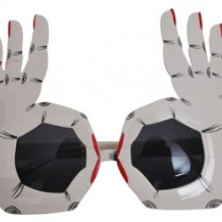 El İçinden Bakan Desenli Parti Gözlüğü