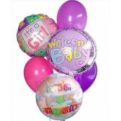 It's A Girl Uçan Balon Demeti 1