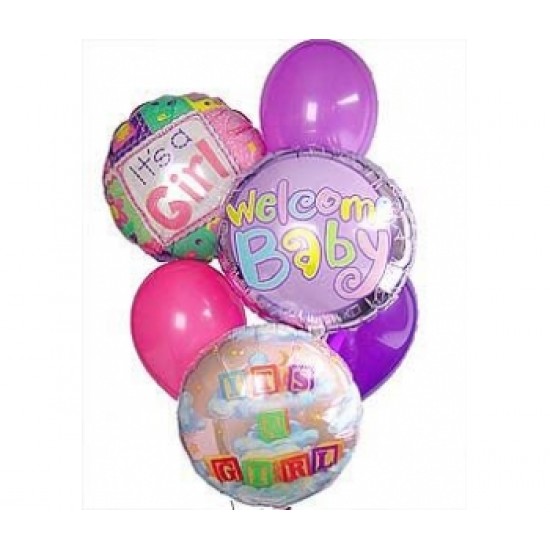 It's A Girl Uçan Balon Demeti 1