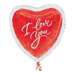 Supershape I Love You Marabou Folyo Balon